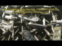 ชิ้นส่วนสแตนเตอร์เหล็ก มอนฟอร์ตสแตนเตอร์คลิปสําหรับเครื่องสแตนเตอร์อะไหล่