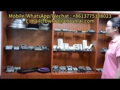 คลิป คลิป เครื่องแปรรูปผ้า Stenter Steel สําหรับการตั้งความร้อน Stenter